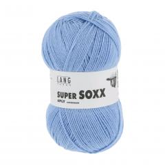 Lang Yarns Super Soxx 6-fach Sockenwolle - himmelblau