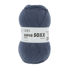 Lang Yarns Super Soxx 6-fach Sockenwolle - jeans