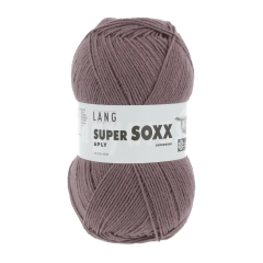 Lang Yarns Super Soxx 6-fach Sockenwolle - altrosa