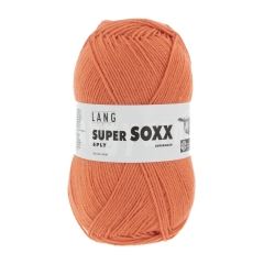 Lang Yarns Super Soxx 6-fach Sockenwolle - orange