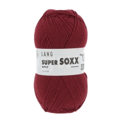 Lang Yarns Super Soxx 6-fach Sockenwolle - vino