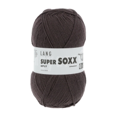 Lang Yarns Super Soxx 6-fach Sockenwolle - braun
