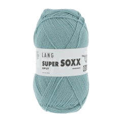 Lang Yarns Super Soxx 6-fach Sockenwolle - acqua