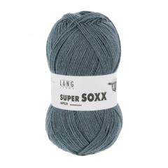 Lang Yarns Super Soxx 6-fach Sockenwolle - graugrün