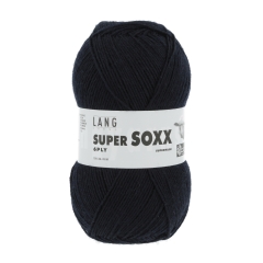 Lang Yarns Super Soxx 6-fach Sockenwolle - nachtblau