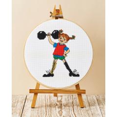 Permin of Copenhagen - Starke Pippi Langstrumpf mit Stickring