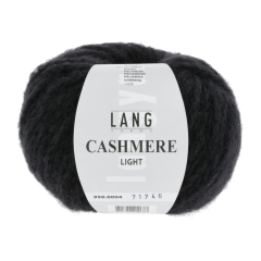 Lang Yarns Cashmere Light - Farbe 0004 schwarz