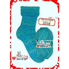 Best of Opal 4-fach Sockenwolle - Mmmh, Eis! (9694)