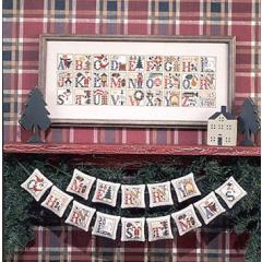 Prairie Schooler - Christmas Alphabet (Stickvorlage)