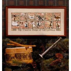 Prairie Schooler - 12 Days Of Christmas (Stickvorlage)