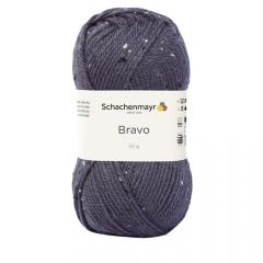 Bravo uni Schachenmayr - Graublau Tweed (08372) - Ausverkauf Restbestand