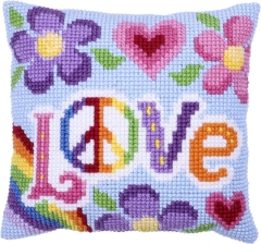 Stickpackung Needleart World - Kreuzstichkissen Love Always