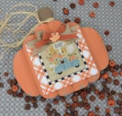 Stickvorlage Annie Beez Folk Art - Pumpkin Pickin