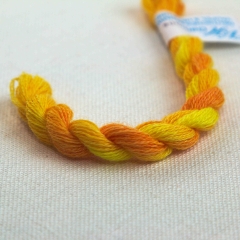 Verlaufsgarn Wolle/Acryl Vaupel & Heilenbeck - gelb-orange