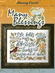 Stickvorlage Stoney Creek Collection - Many Blessings
