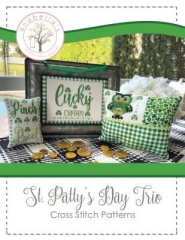 Stickvorlage Anabellas - St Pattys Day Trio