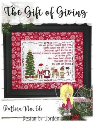 Stickvorlage Little Stitch Girl - Gift Of Giving