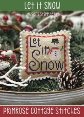 Stickvorlage Primrose Cottage Stitches - Let It Snow (Lindseys Stamp) 