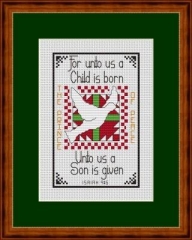 Stickvorlage Happiness Is Heartmade - Prince Of Peace