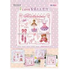 I Love Ballett - Soda Stitch (Stickvorlage) - Ausverkauf
