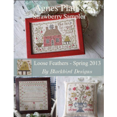 Loose Feathers - Agnes Platts Strawberry Sampler - Blackbird Designs (Stickvorlage)