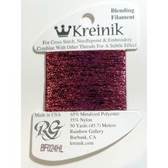 Kreinik Blending Filament 024HL – Fuchsia High Lustre