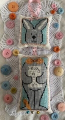Stickvorlage Romy's Creations - Easter Greetings