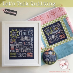 Stickvorlage Hands On Design - Lets Talk Quilting