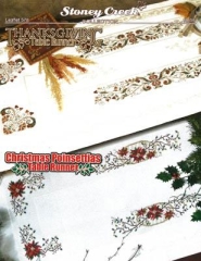 Stoney Creek Collection - Thanksgiving & Christmas Poinsettias Table Runners - Ausverkauf