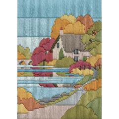 Bothy Threads Stickpackung - Long Stitch Seasons - Autumn Walk