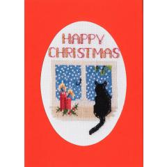 Bothy Threads Rose Swalwell - Christmas Cat