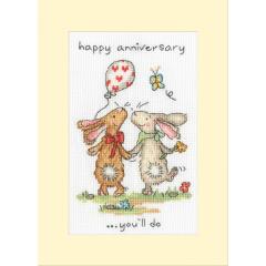 Bothy Threads Cockadoodle Cards - Youll Do