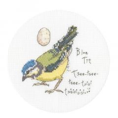 Bothy Threads Stickpackung - Little Blue Tit
