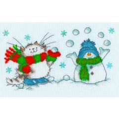 Bothy Threads Margaret Sherry - Its Snow Fun Without You