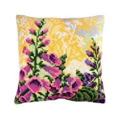 Collection d'Art - Kreuzstichkissen Lupin Dream 2 - Ausverkauf