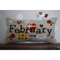 Puntini Puntini - When I Think Of February w/button - Ausverkauf