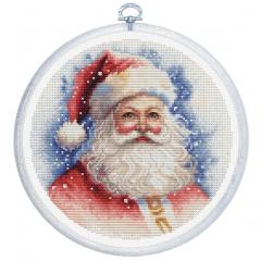 Luca-S Stickpackung - Santa mit Stickring