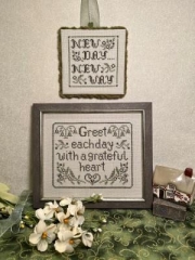 Stickvorlage Scissor Tail Designs - Grateful Heart