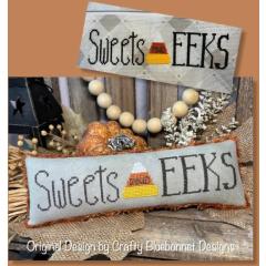 Sweets And Eeks (And Bag Pattern) - Crafty Bluebonnet Designs (Stickvorlage)