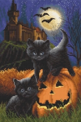 Stickpackung Leti Stitch - Halloween 23x15,5 cm