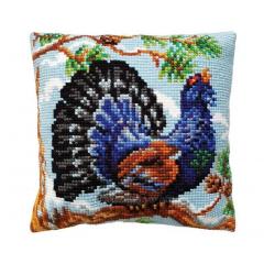 Kreuzstichkissen Collection d'Art - Capercaillie