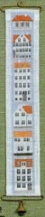 Fremme Stickpackung - Band Häuser 6x32 cm