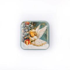 Christmas Angel Metallic Box - Nadelbox Leti Stitch