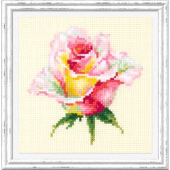 Stickpackung Chudo Igla - Blooming Rose 11x11 cm