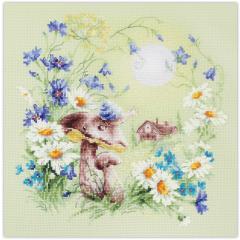 Magic Needle - Stickbild Meadow Stories Snail