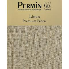Wichelt Permin Leinen - Natural Brown - 50x70 cm