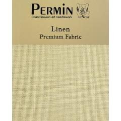 Wichelt Permin Leinen 32ct, 12,6fädig Precut 50x70 cm Amazing Gray