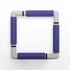 Nurge Clip (Snap) Frame 21x21 cm lila - Stickrahmen Clip-System