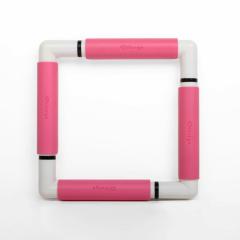 Nurge Clip (Snap) Frame 21x21 cm pink - Stickrahmen Clip-System