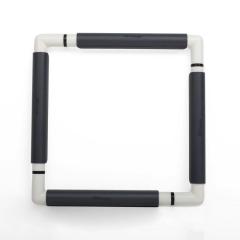 Nurge Clip (Snap) Frame 29x29 cm grau - Stickrahmen Clip-System
